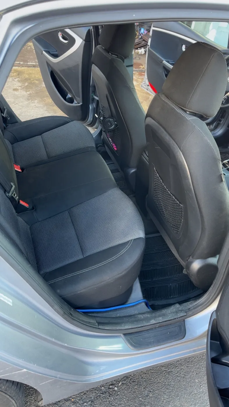 Rear seats & floor after detailing at Hi-Tech Auto Sales